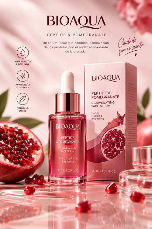 OFERTA 2 X 1: / Sérum Facial de Granada y Péptidos